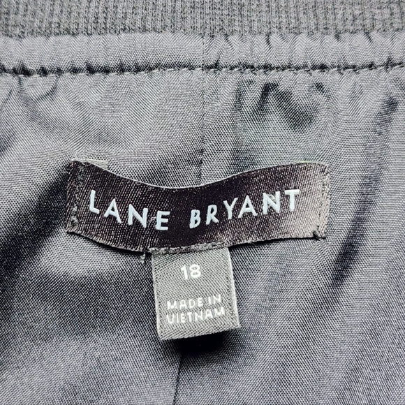 Lane Bryant Black And Grey Athletic Jacket - Picture 5 of 5
